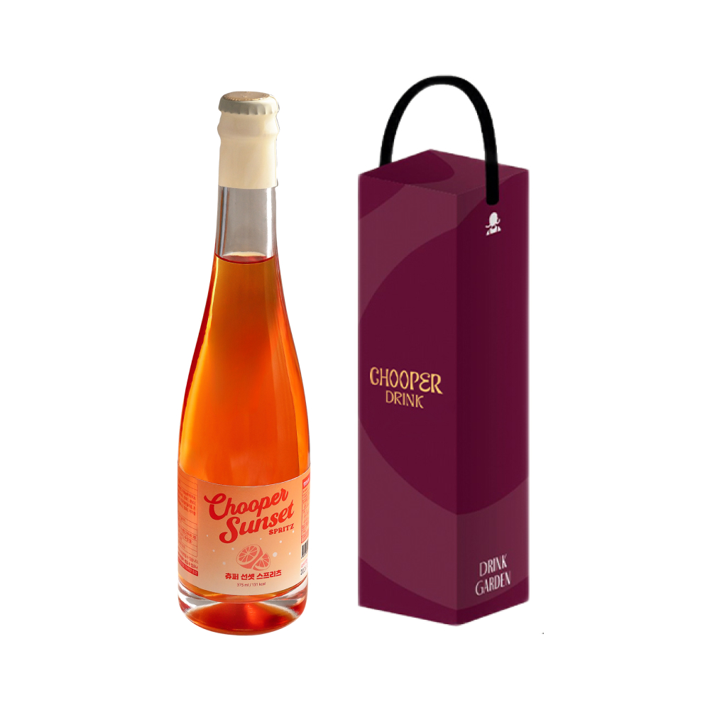 [츄퍼] 무알콜 와인 (선셋 스프리츠 375ml)