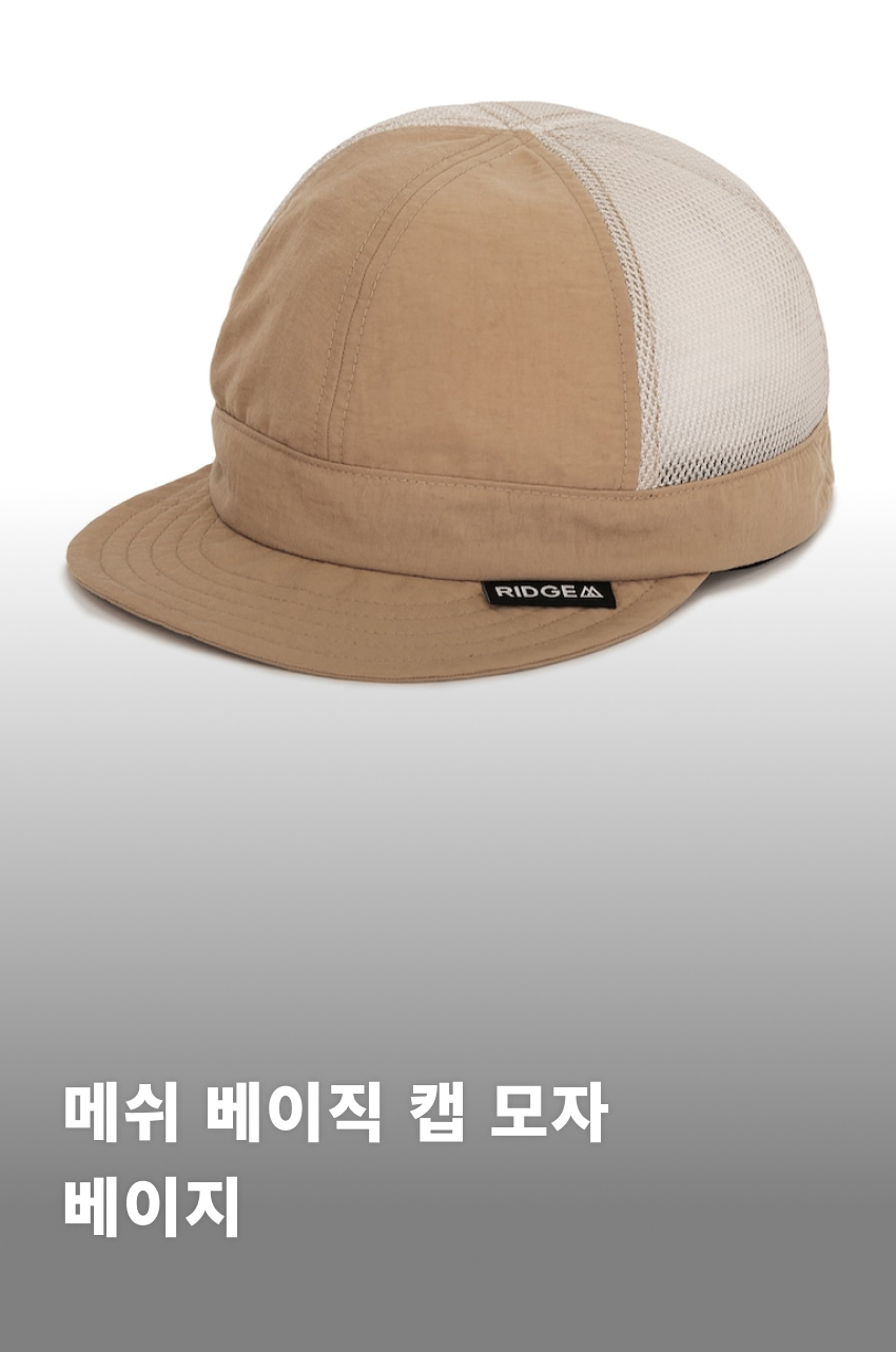 Mesh Basic Cap-Beige 1.jpg