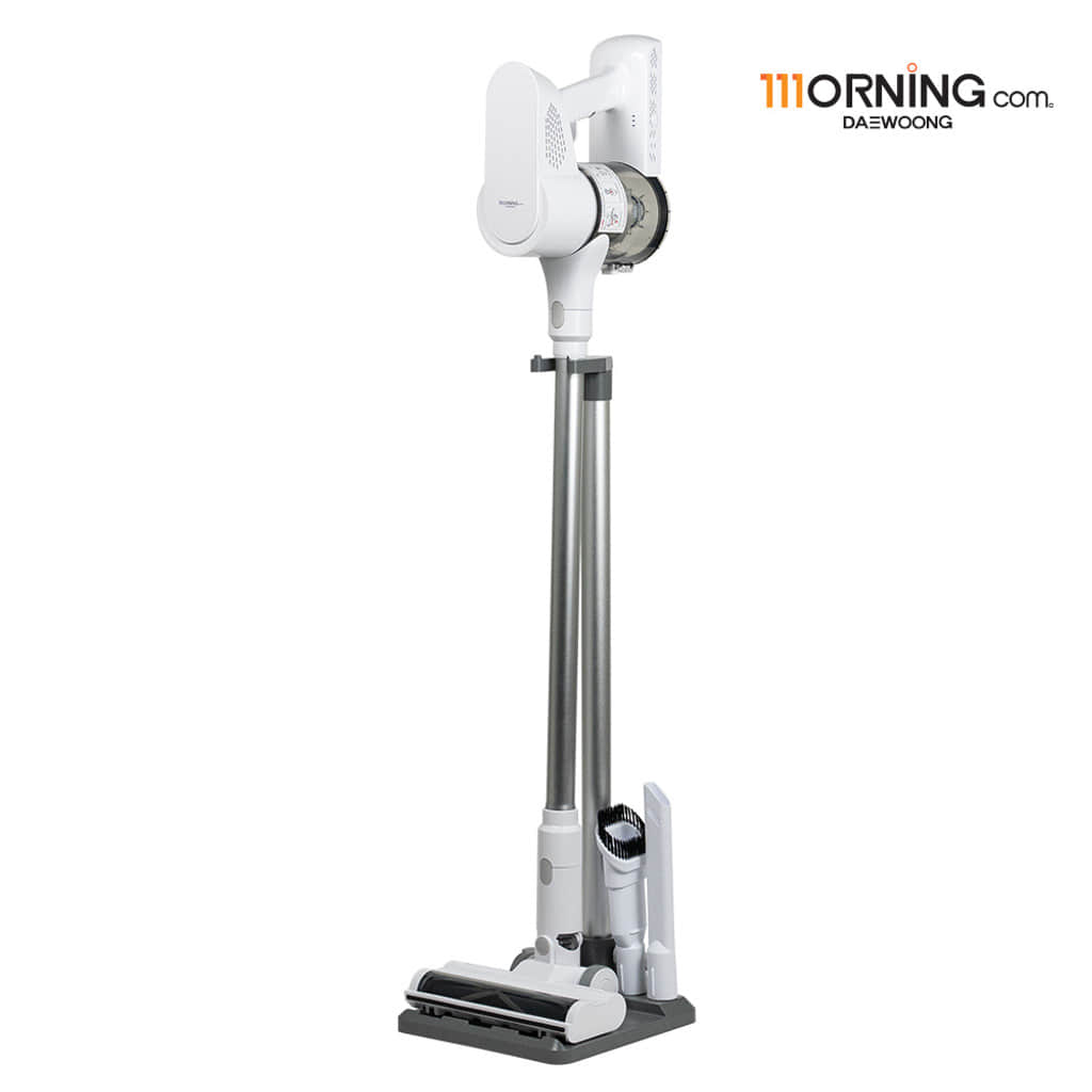 [대웅]대웅모닝컴 4in1 DC 충전식 무선 청소기 화이트