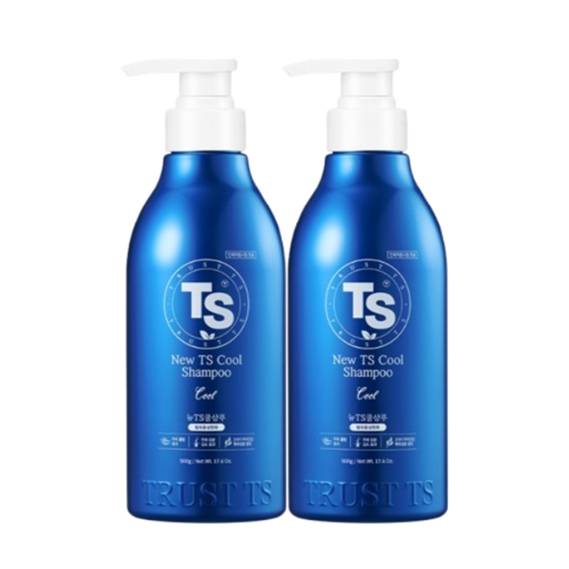 뉴TS쿨샴푸 탈모증상완화 500g 2개