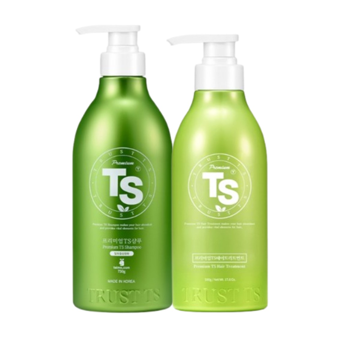 프리미엄TS샴푸 탈모증상완화 750g 1개+프리미엄TS헤어트리트먼트 500g 1개